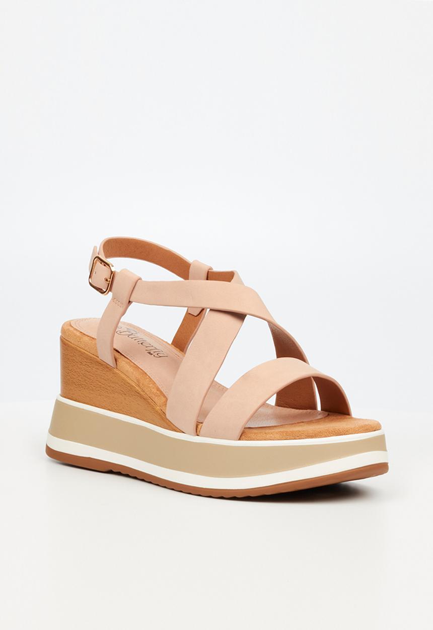 Butterfly Feet - Julie 2 wedge heel - pink