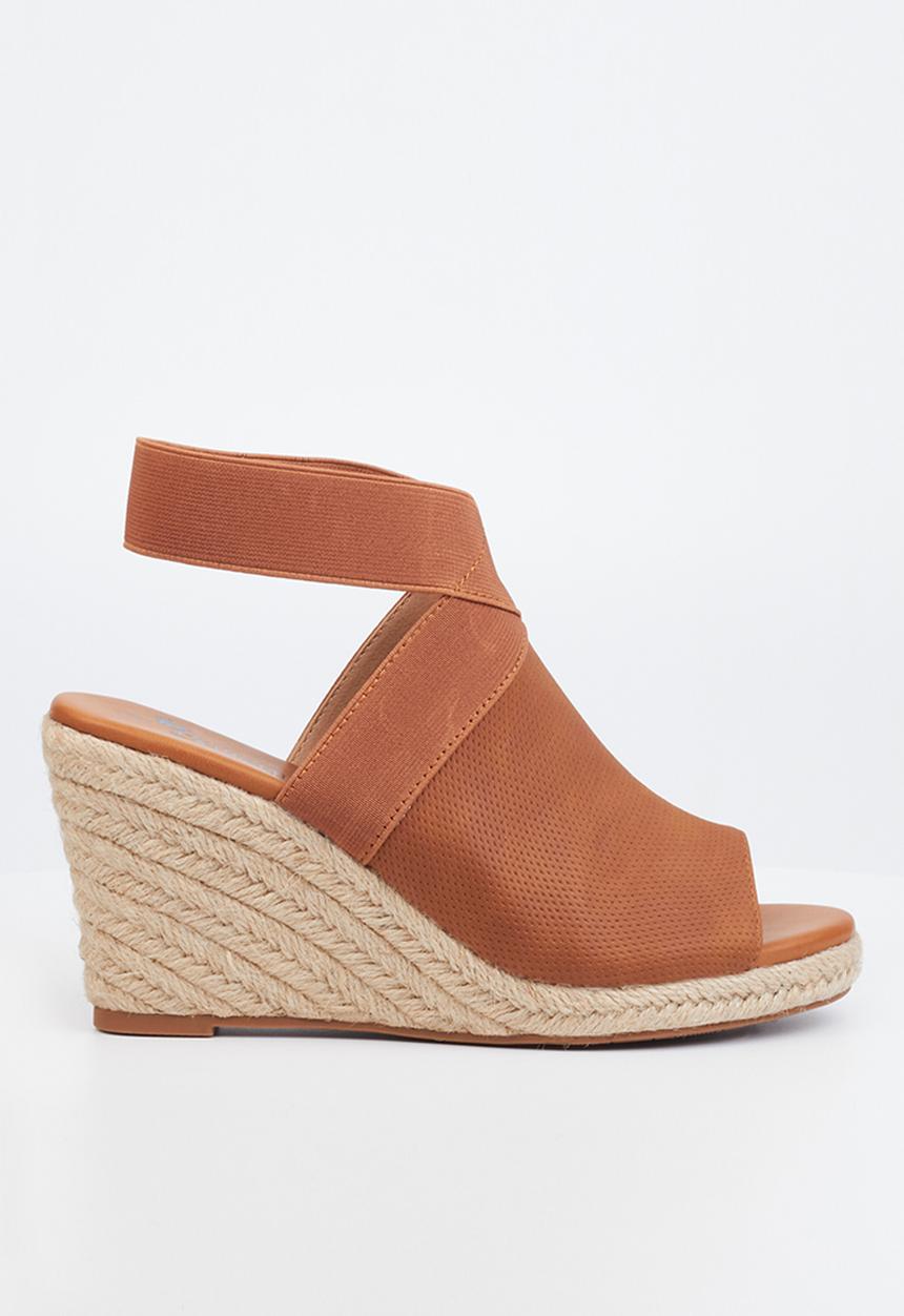 Butterfly Feet - Drayco 1 espadrille wedge heel - tan