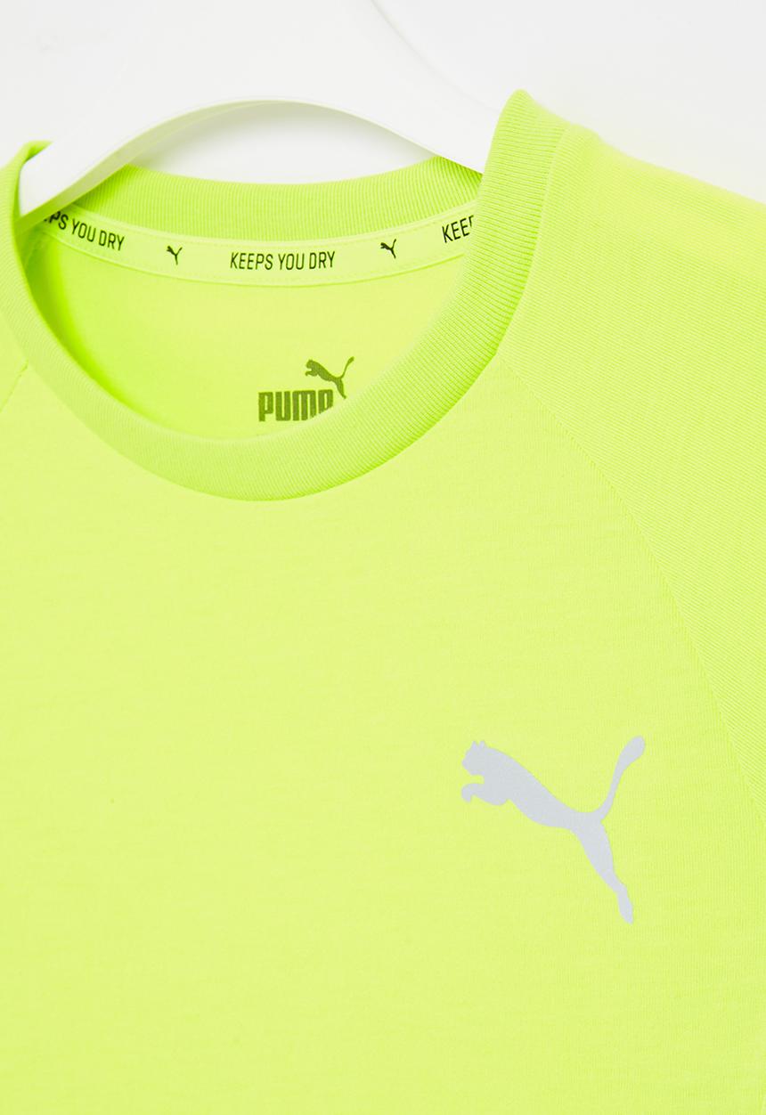 PUMA - Evostripe tee b - light lime