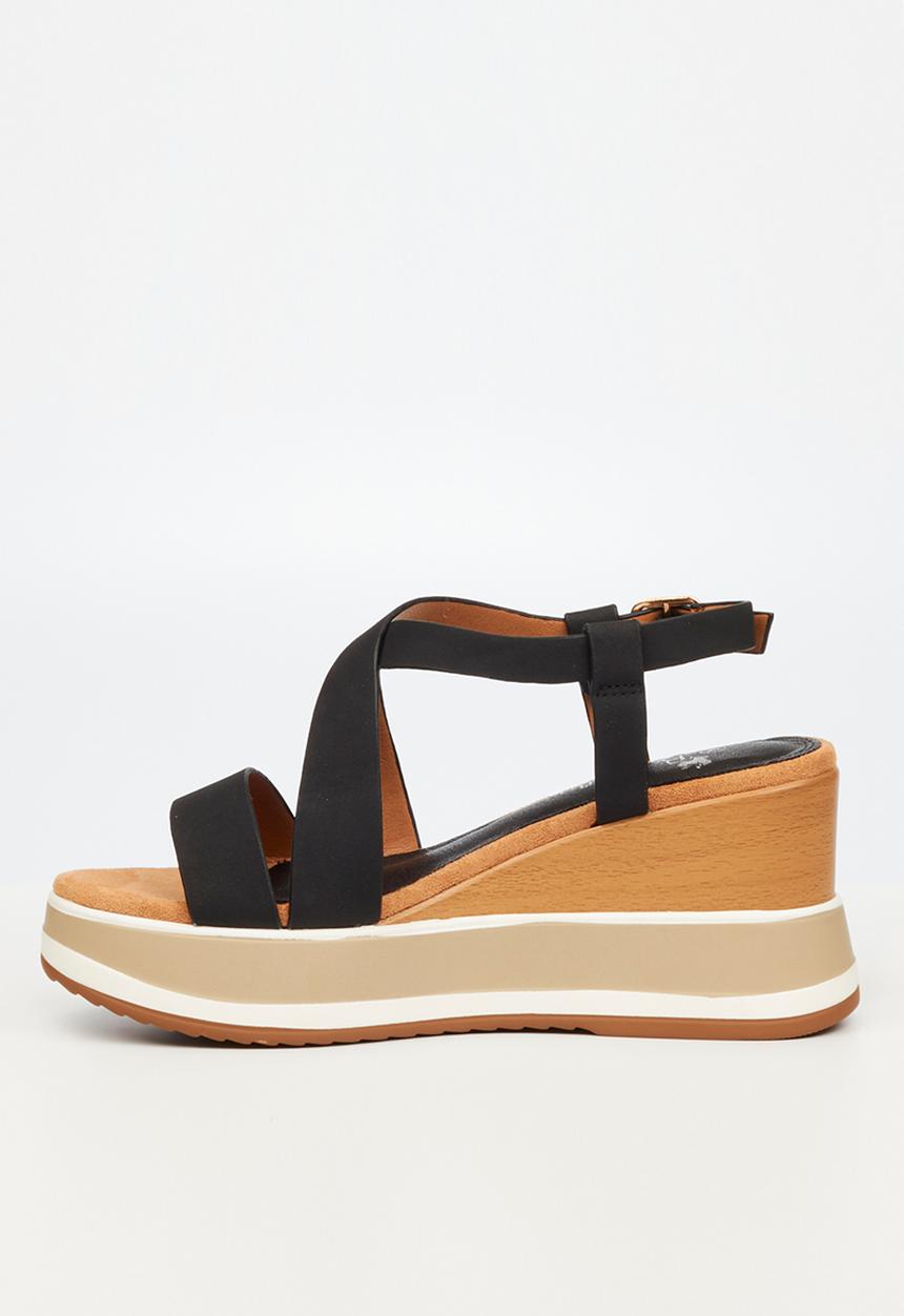 Butterfly Feet - Julie 2 wedge heel - black