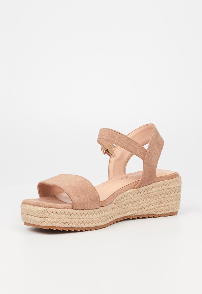Butterfly Feet - Holly 2 flatform espadrille sandal - taupe
