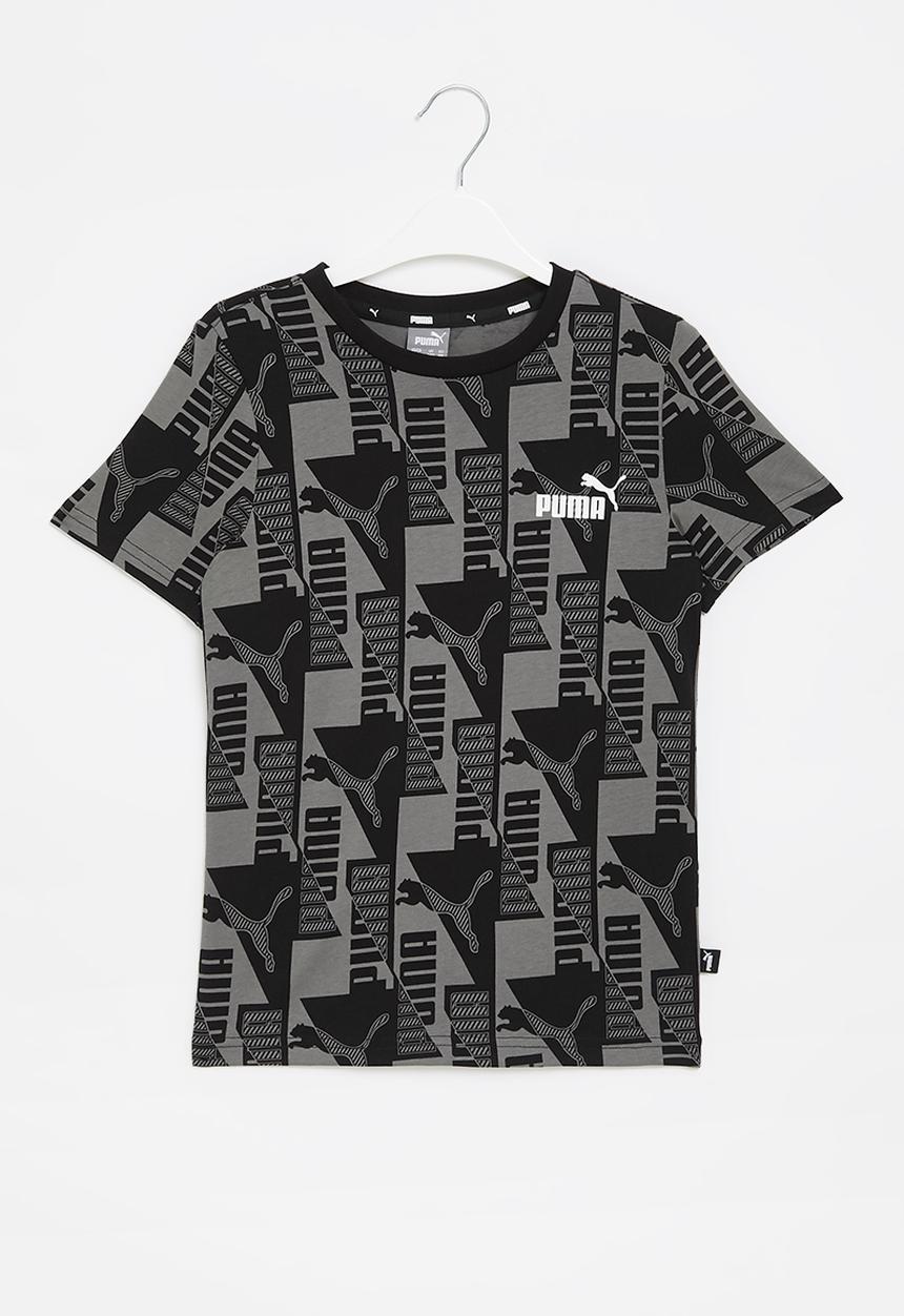 PUMA - Puma power aop tee b - puma black