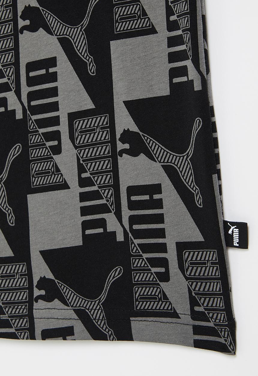 PUMA - Puma power aop tee b - puma black