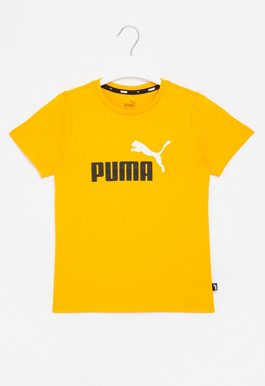 PUMA - Ess+ 2 col logo tee b - tangerine