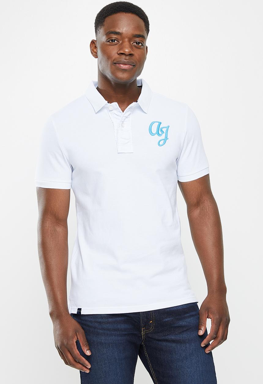 Aca Joe - Aca joe big logo - sustainable golfer - white