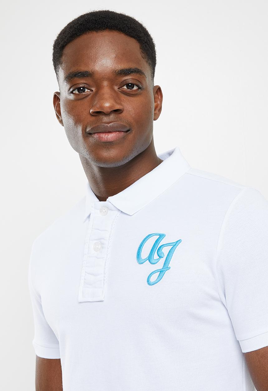 Aca Joe - Aca joe big logo - sustainable golfer - white