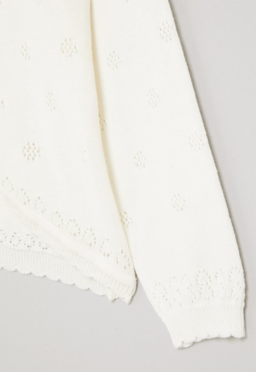 Pop Candy - Girls cardigan - white