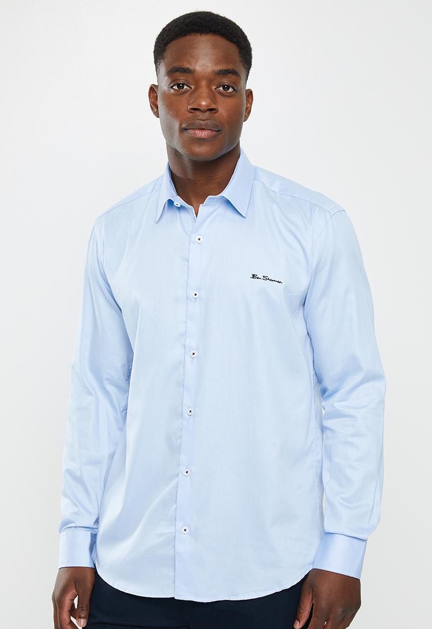 Ben Sherman - SLIM BEN SHIRT - SKY