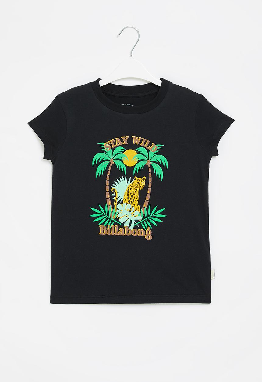Billabong  - Groms wild vibes short sleeve tee - black