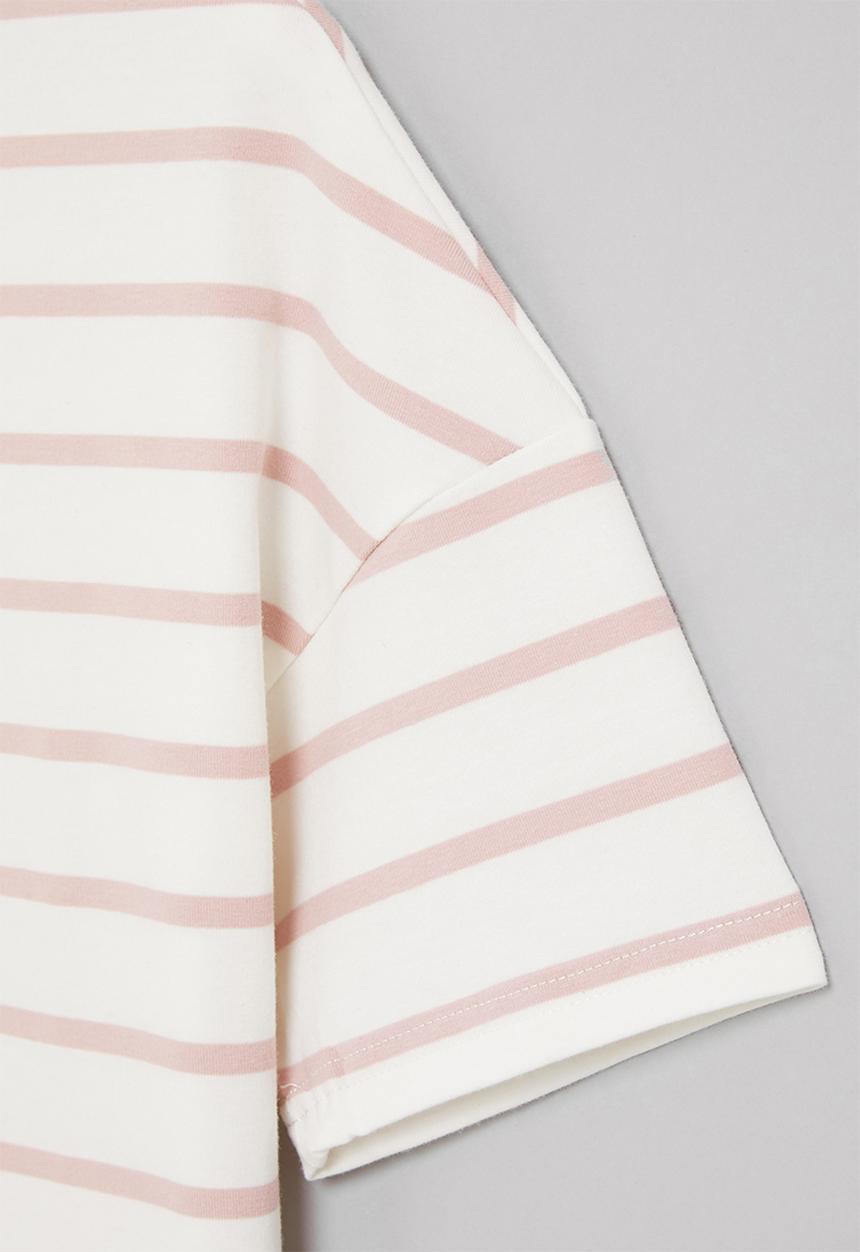 Rebel Republic - Boys stripe tee - white
