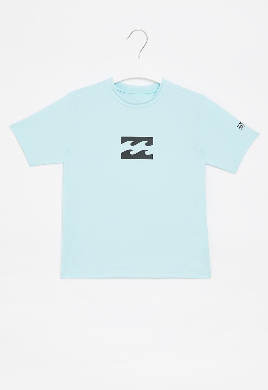 Billabong  - All day wave kids lf short sleeve - blue