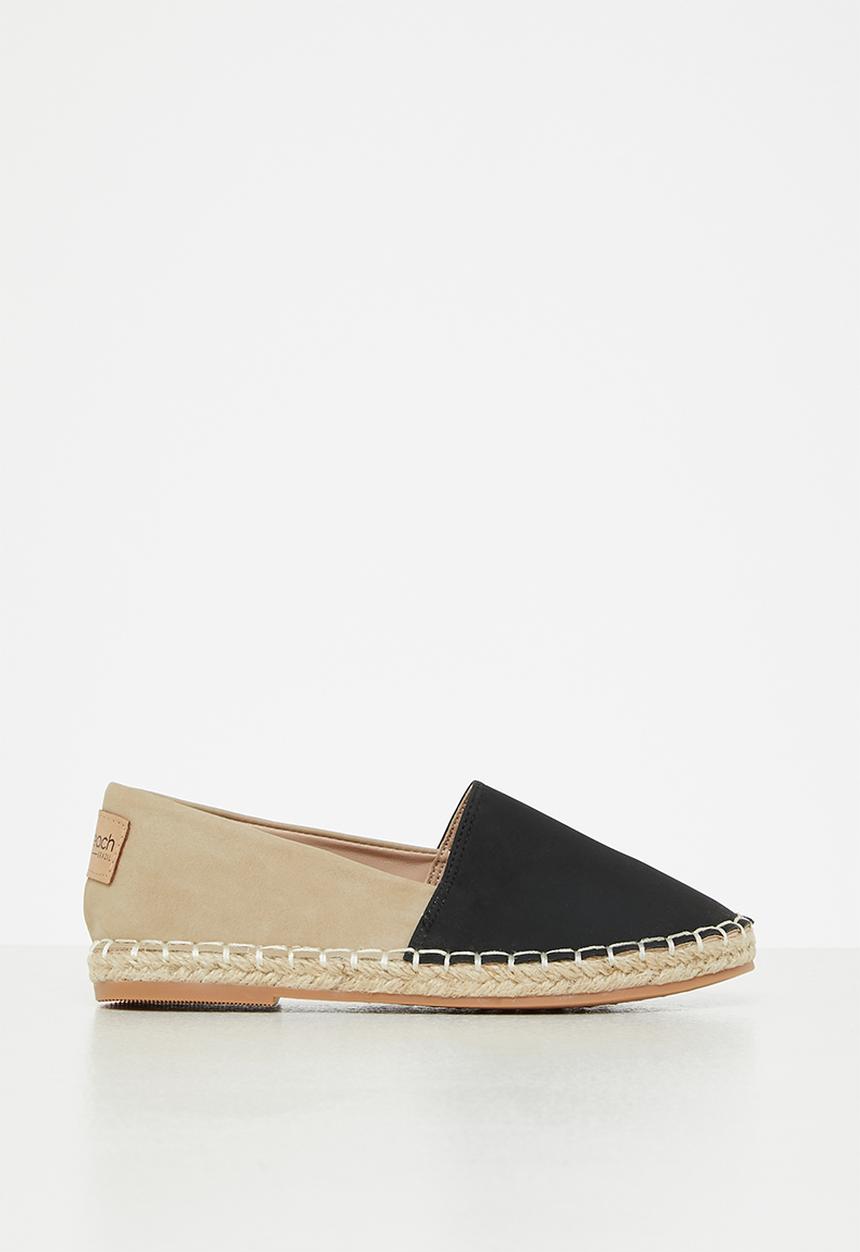 Viabeach -  Espadrille - black & stone