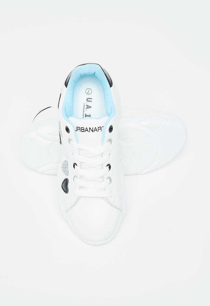 UrbanArt - Bear 3 sneaker - white