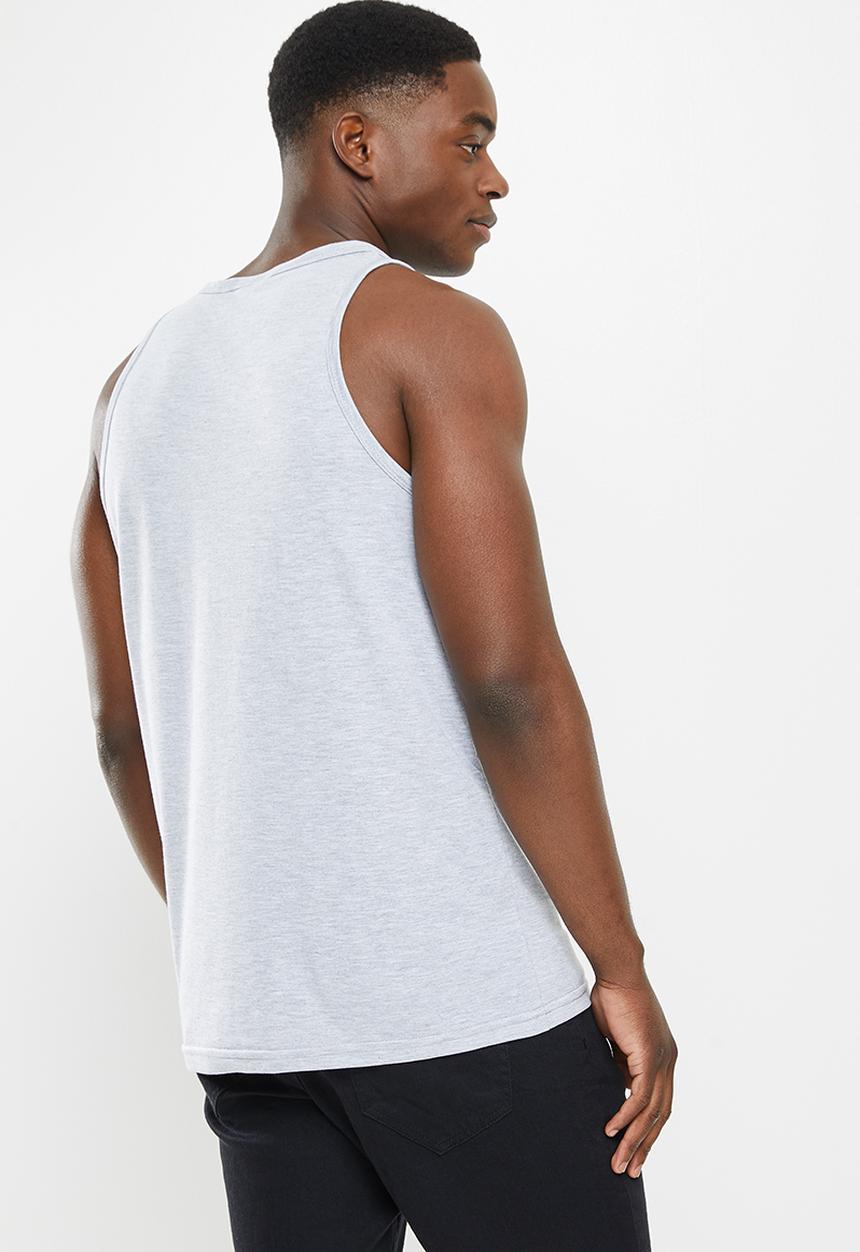 Bench - Angus tank - grey melange