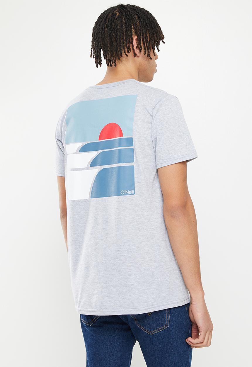 O'Neill - Day break short sleeve tee - grey melange