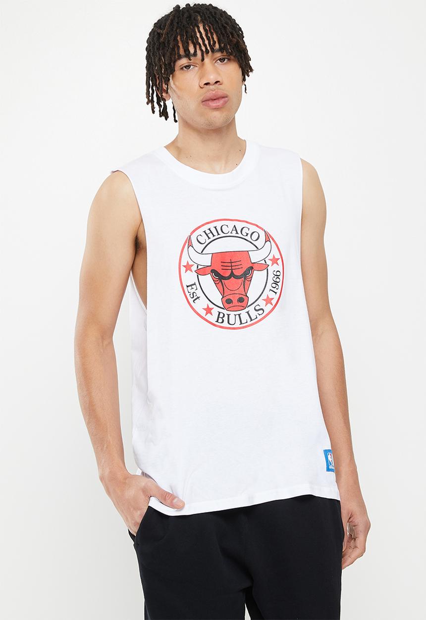 NBA - Chicago Bulls fashion print T-shirt - white