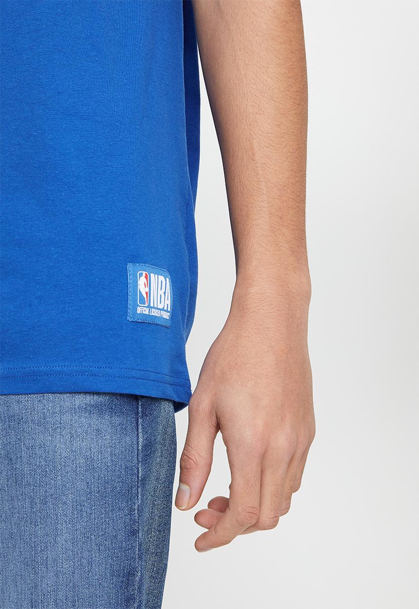 NBA - Golden State Warriors core full print tee - blue