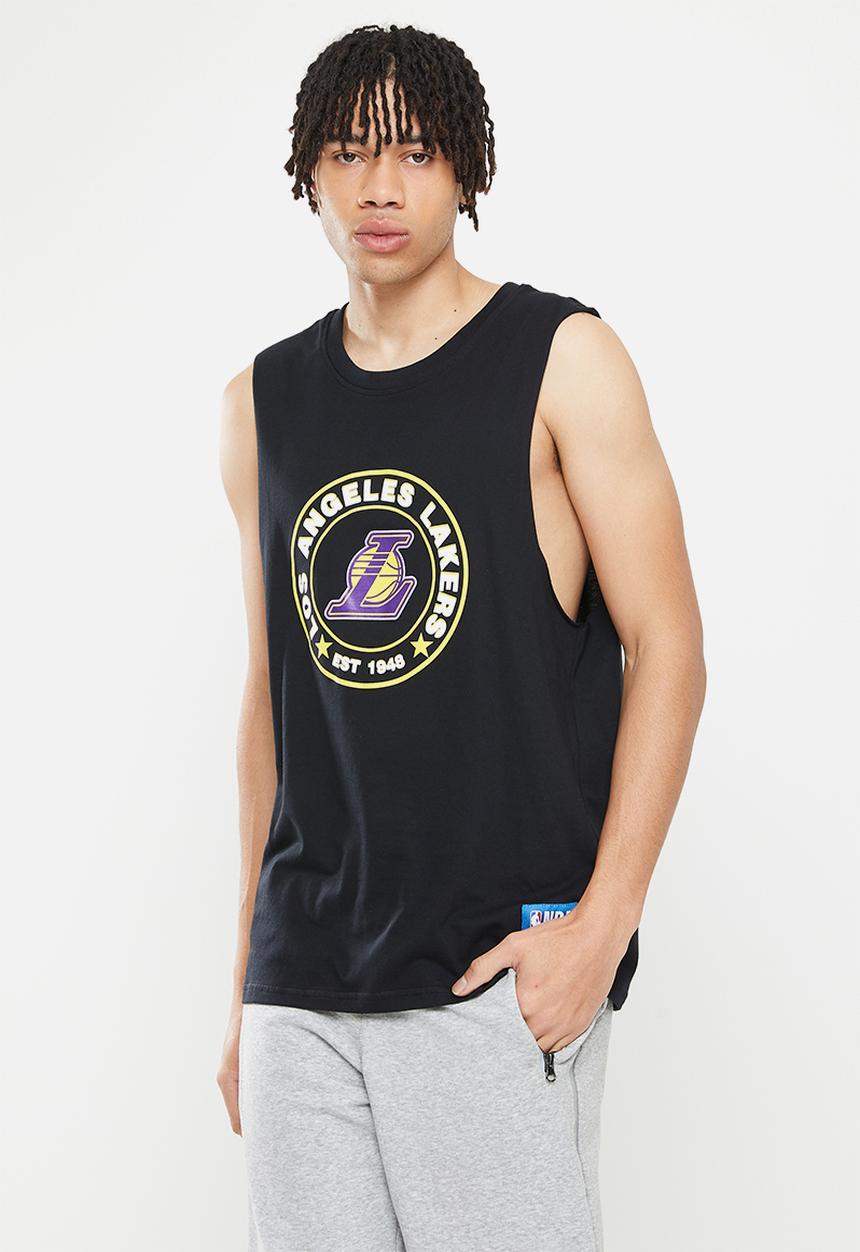 NBA - LA Lakers fashion print T-shirt - black