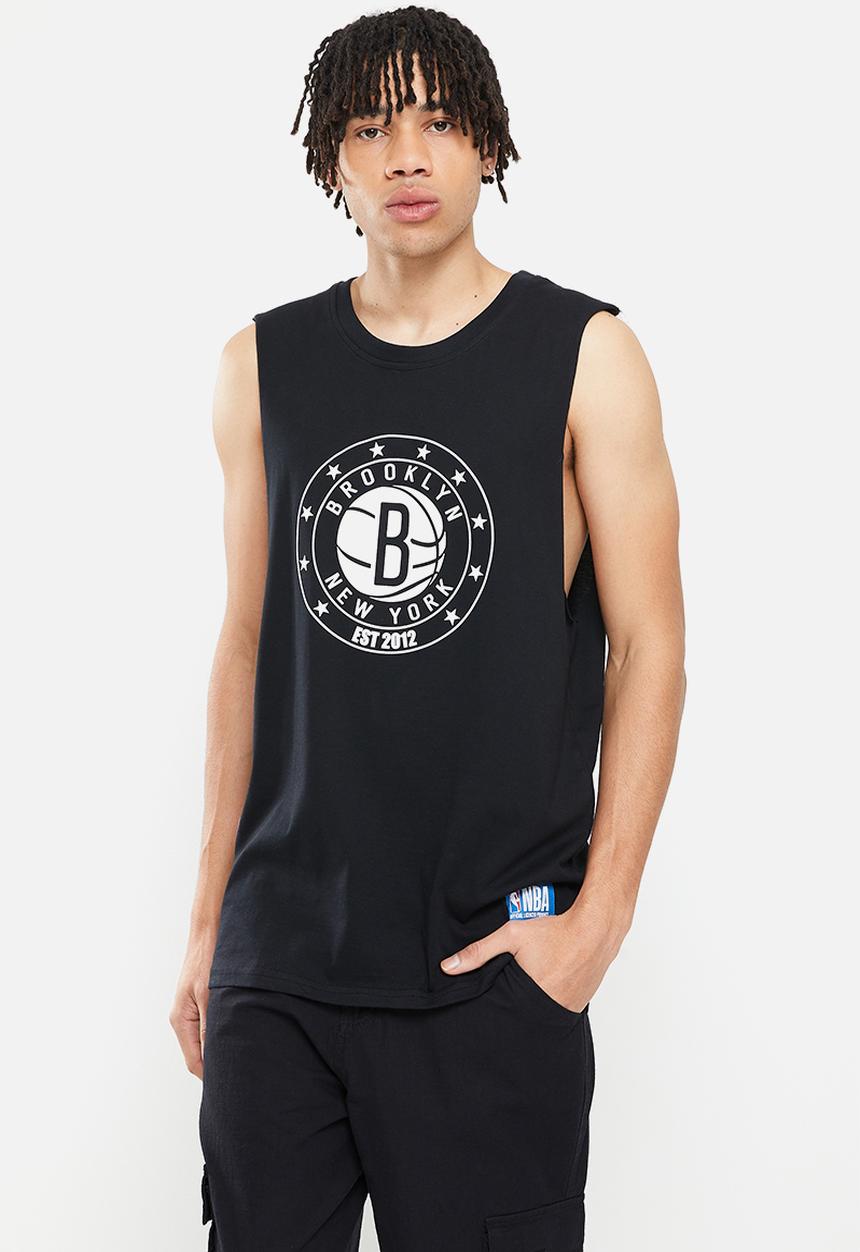 NBA - Brooklyn Nets fashion print T-shirt - black