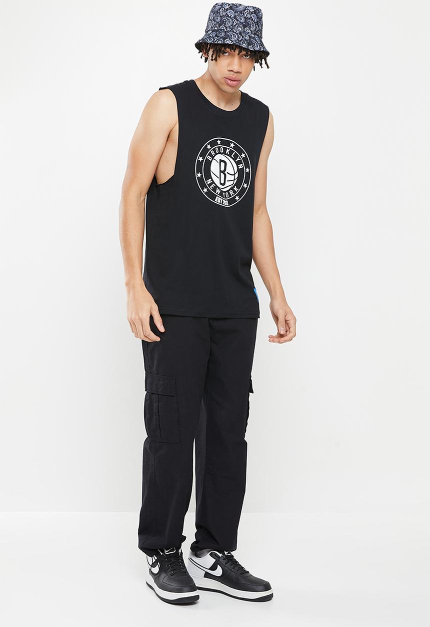 NBA - Brooklyn Nets fashion print T-shirt - black