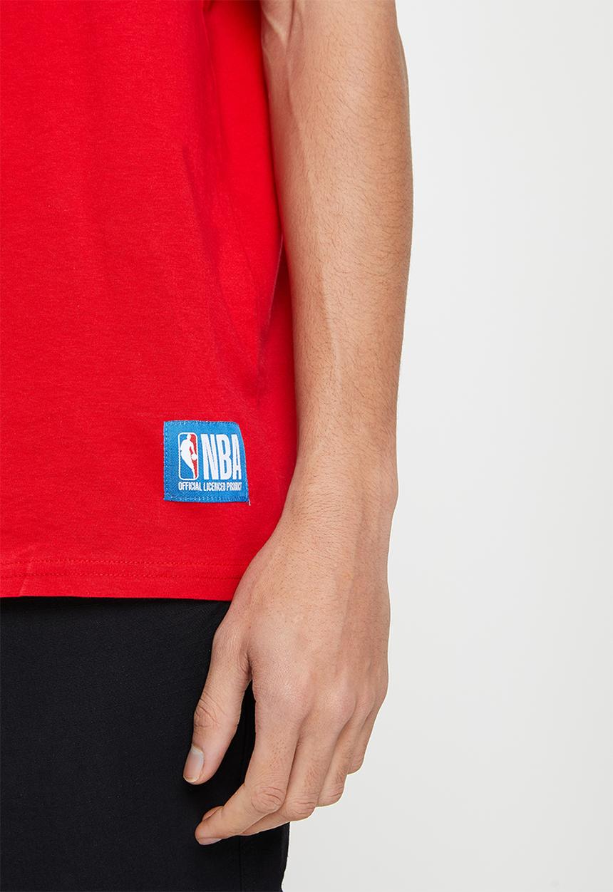 NBA - Chicago Bulls fashion print T-shirt - red