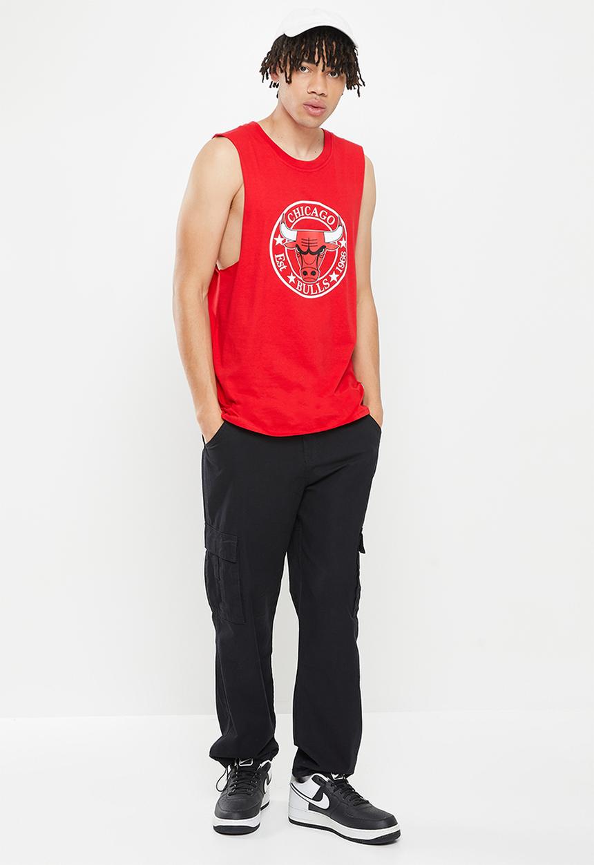 NBA - Chicago Bulls fashion print T-shirt - red