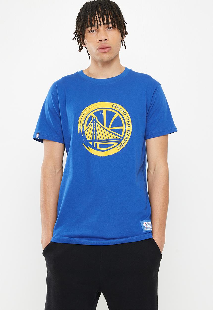 NBA - Golden State Warriors core badge print tee - blue