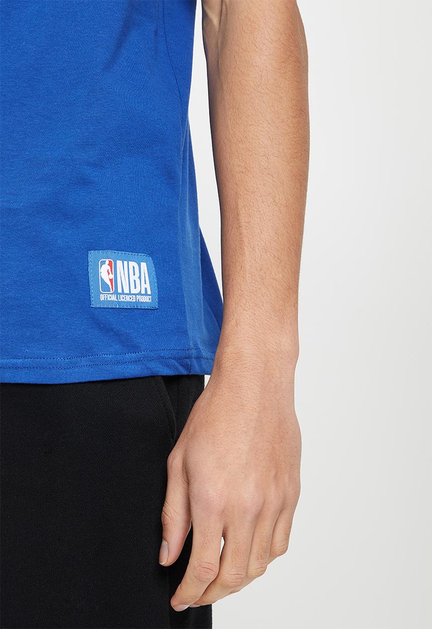 NBA - Golden State Warriors core badge print tee - blue