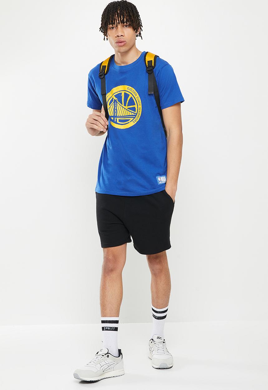NBA - Golden State Warriors core badge print tee - blue