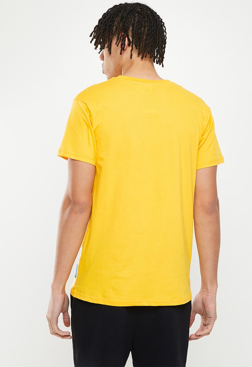 NBA - LA Lakers core badge print tee - yellow