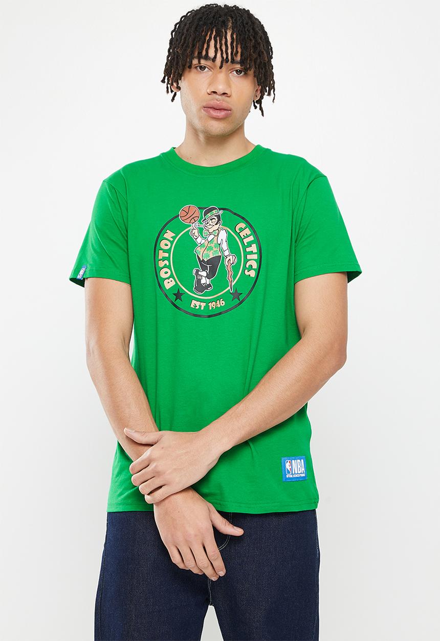 NBA - Boston Celtics core badge print tee - green