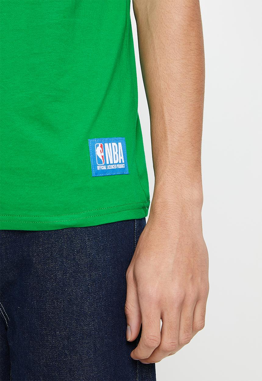 NBA - Boston Celtics core badge print tee - green