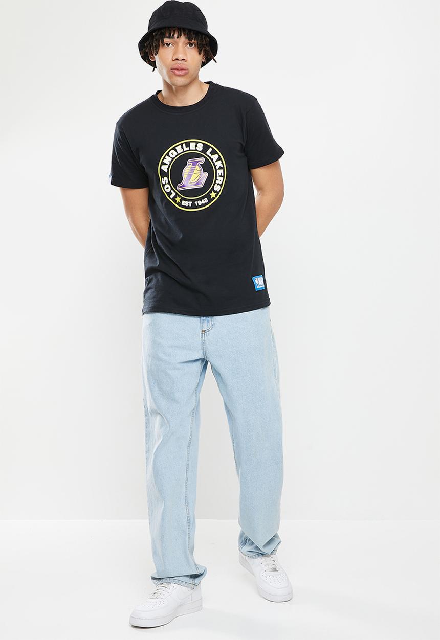 NBA - LA Lakers core badge print tee - black