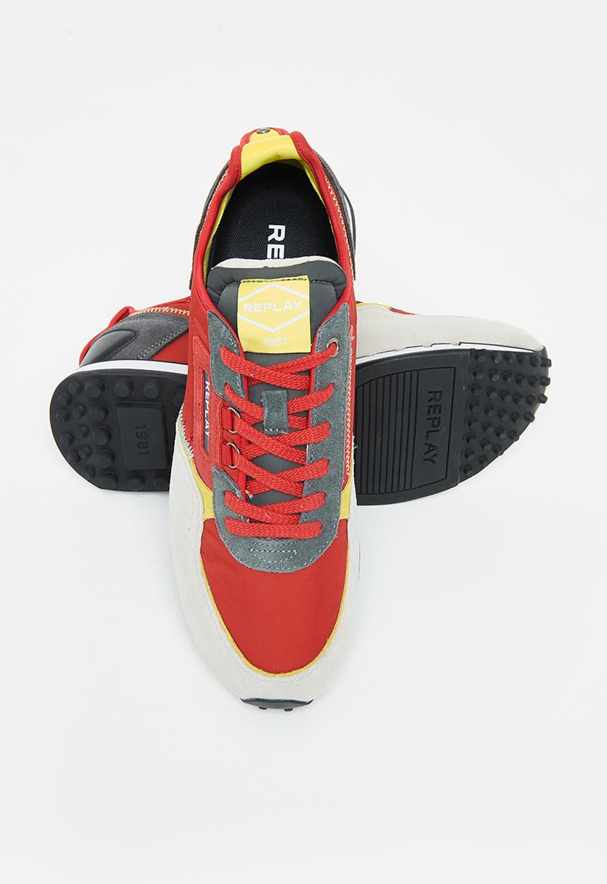 Replay - Drum wave 2 - 169 red dk grey