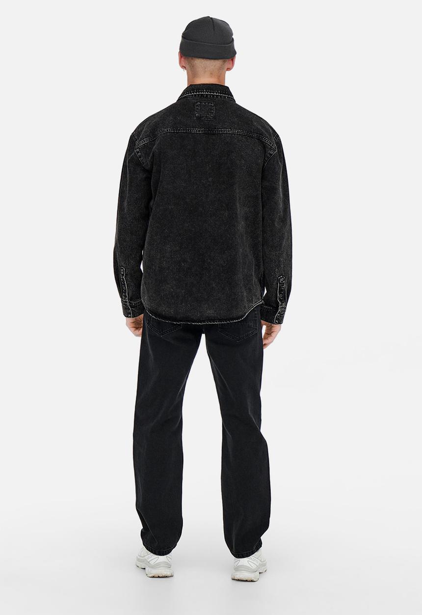 Only & Sons - Onsbill overshirt - black