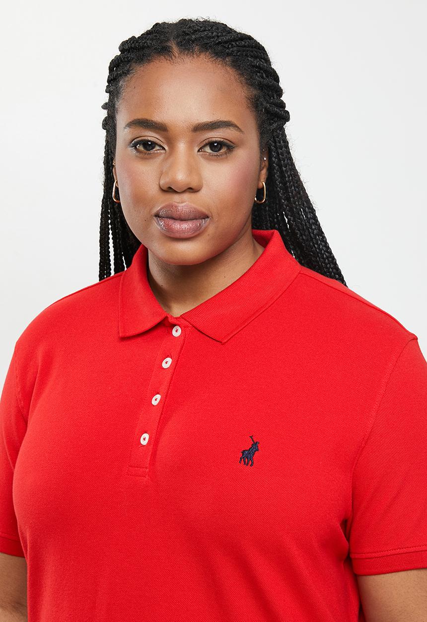 POLO - Plus margot short sleeve  essential golfer - red