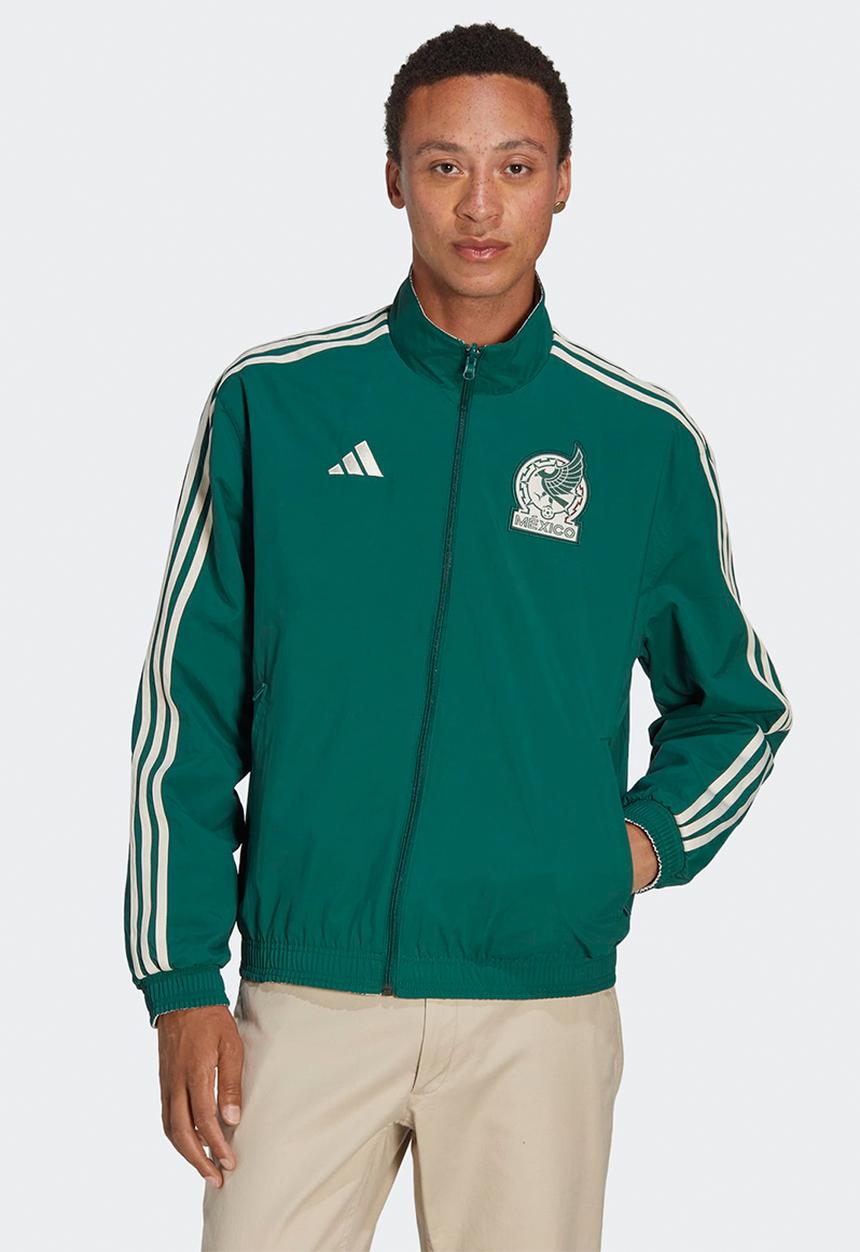 adidas Performance - Mexico WC Anthem Jacket  - collegiate green & wonder white