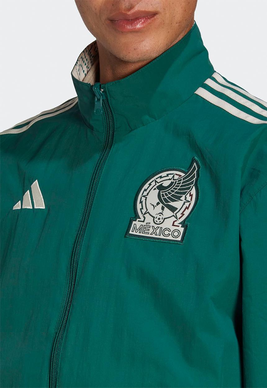 adidas Performance - Mexico WC Anthem Jacket  - collegiate green & wonder white