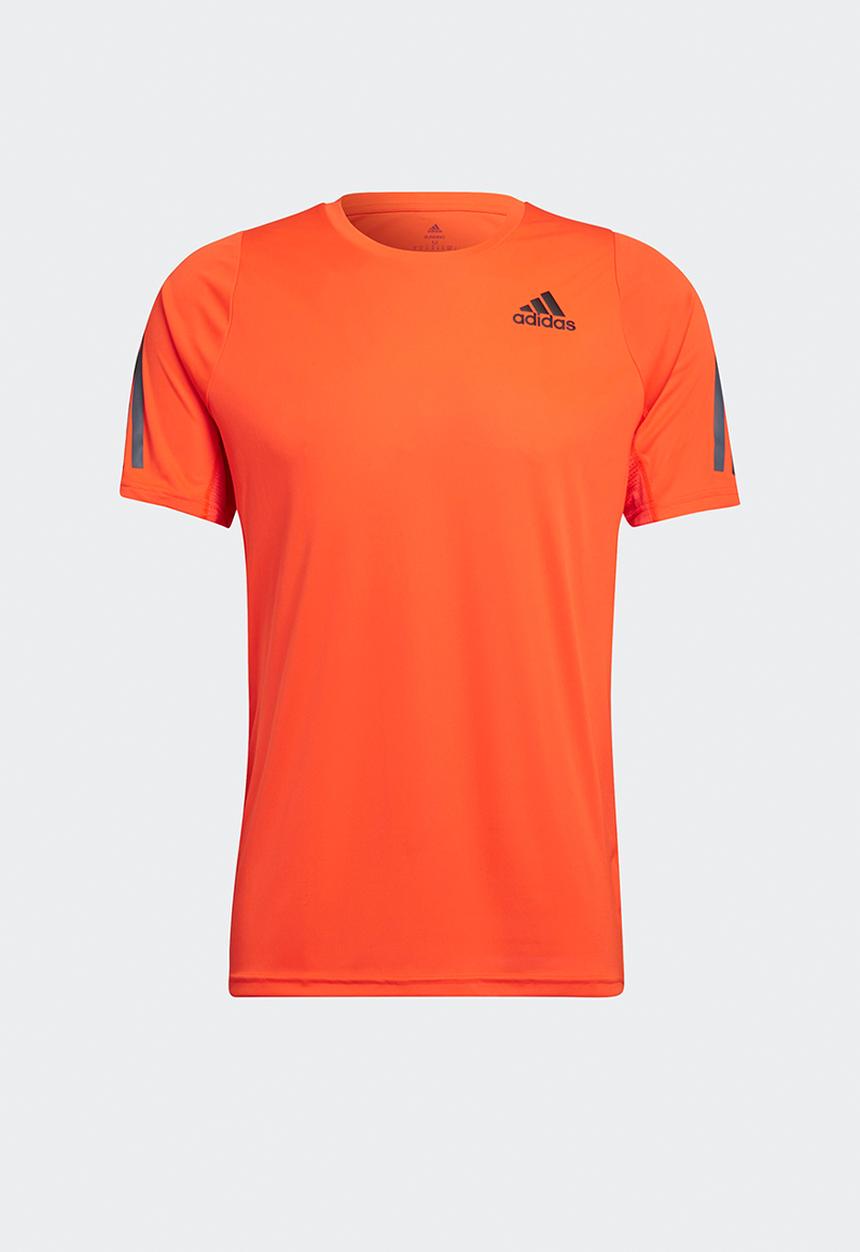 adidas Performance - Run icon tee - impact orange