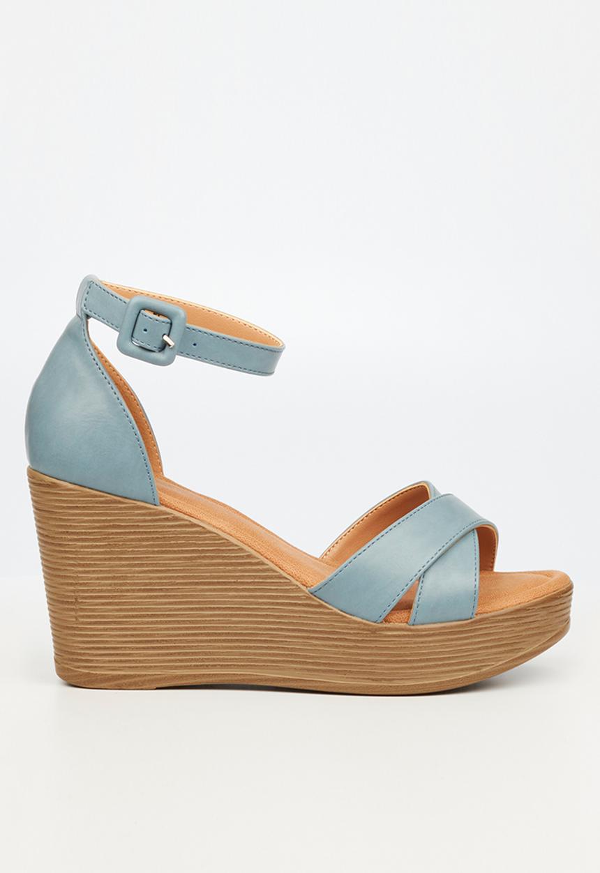 Butterfly Feet - Larah 1 wedge heel - blue