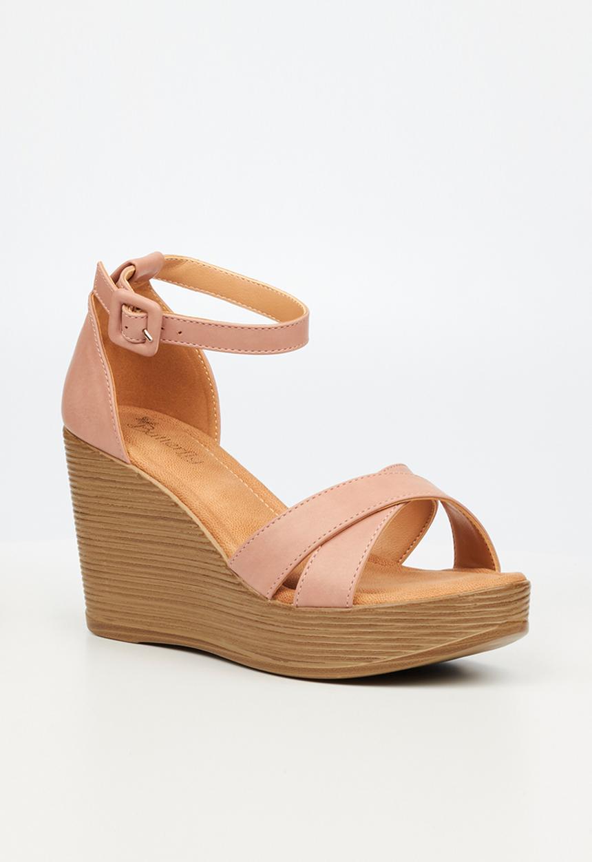 Butterfly Feet - Larah 1 wedge heel - pink