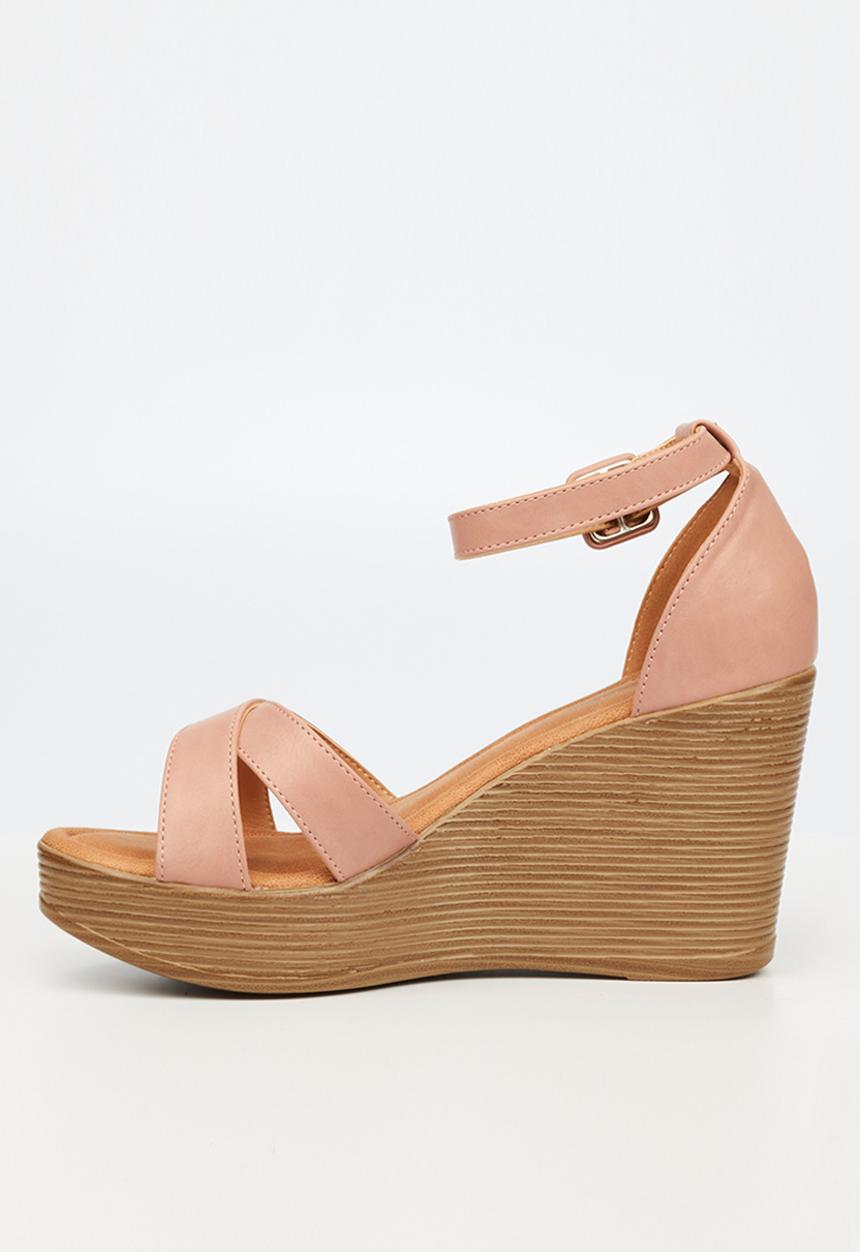 Butterfly Feet - Larah 1 wedge heel - pink
