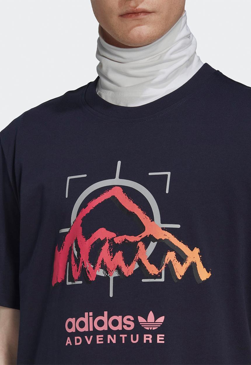 adidas Originals - Adventure Ride tee - legend ink