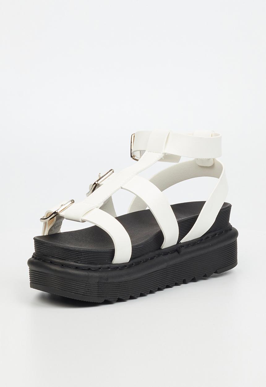 Rock & Co - Rouge 3 chunky flatform sandal - white