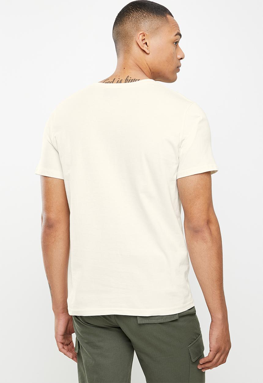 Holmes Bro's - Vintage surf  short sleeve tee - cloud dancer