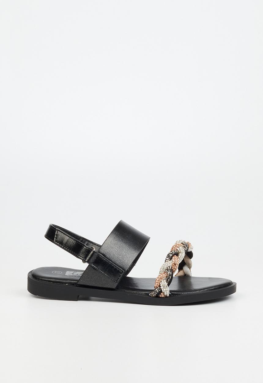 Little Miss Black - G-murano sandal - black