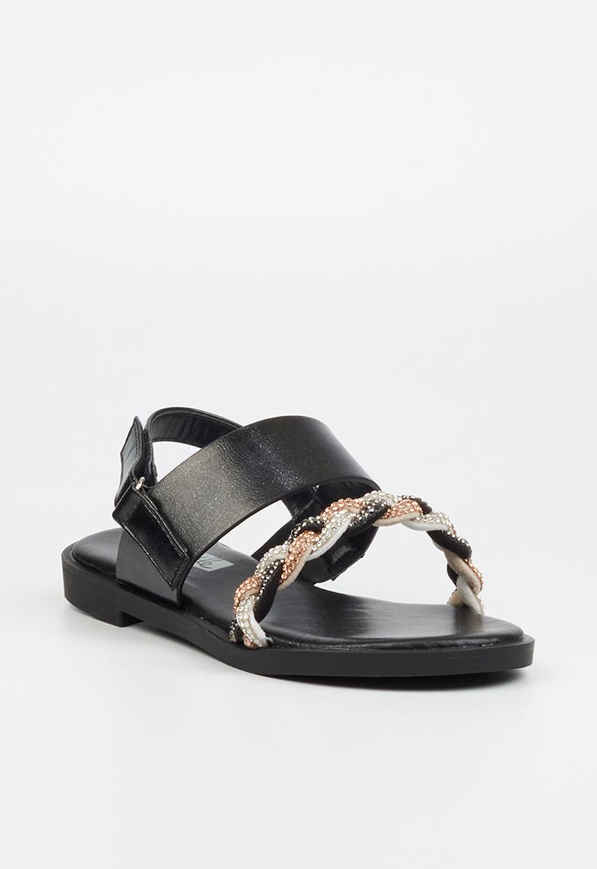 Little Miss Black - G-murano sandal - black