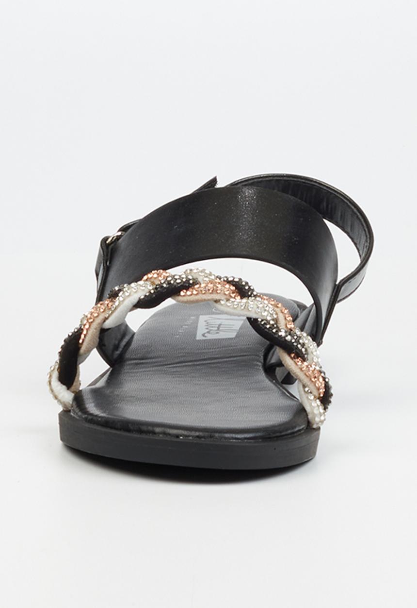 Little Miss Black - G-murano sandal - black