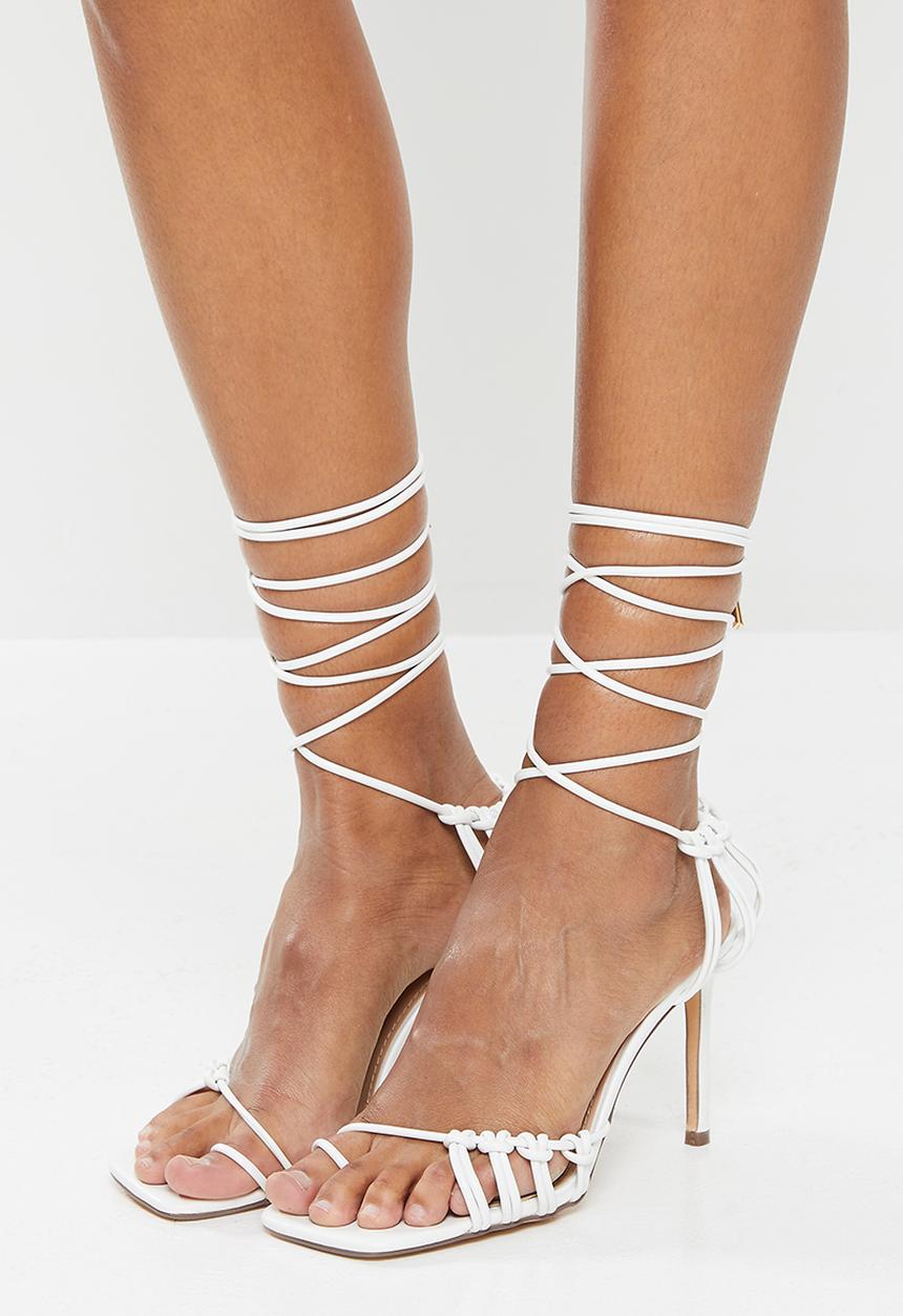 Miss Black - Origin1 stiletto heel - white