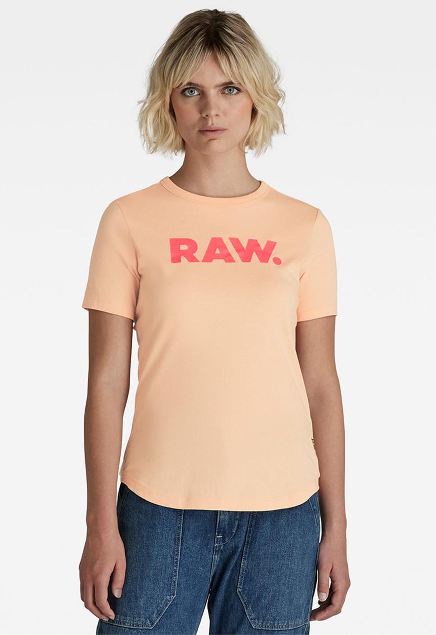 G-STAR - Raw. slim r t - peach nougat